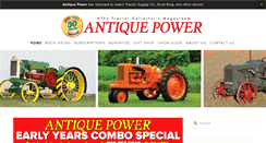 Desktop Screenshot of antiquepower.com